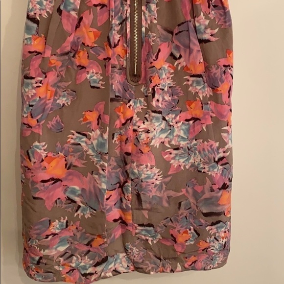 Rebecca Taylor Patterned High Neck Skater Dress!!! - Picture 6 of 10